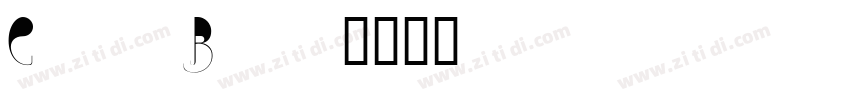 Chase Black字体转换